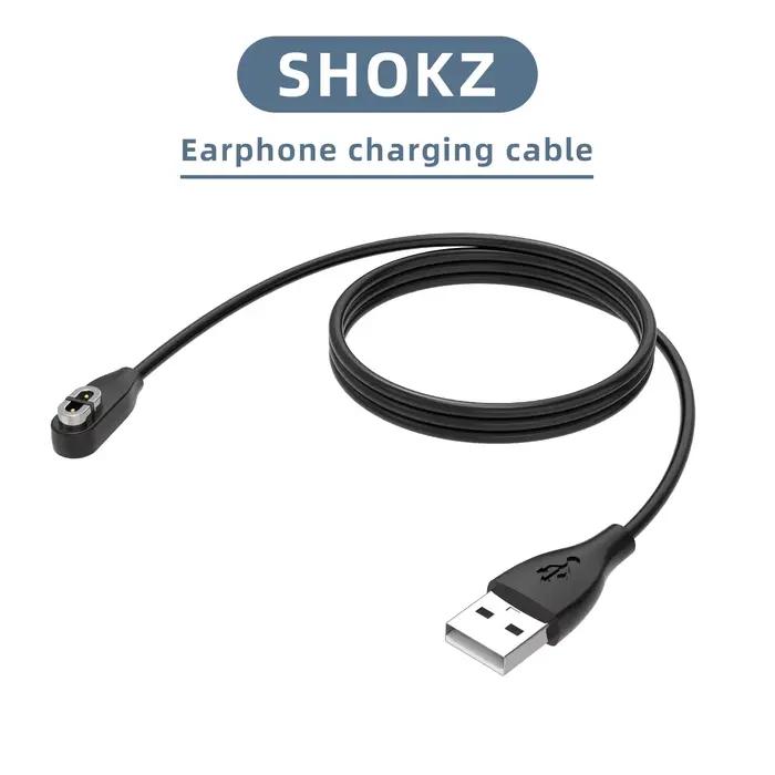 Câble de chargement adapté aux écouteurs Shokz S810/S803/AS800/AS650/AS660/AS661/AS811/OpenRun Pro/ASC100SG