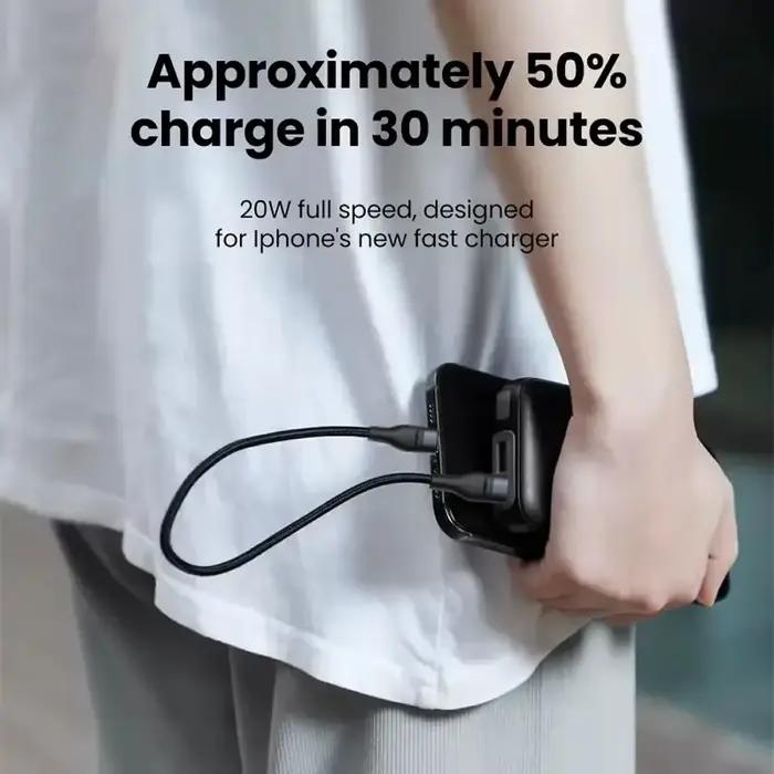 Câble USB Type-C PD 65W pour recharge rapide et transfert de données