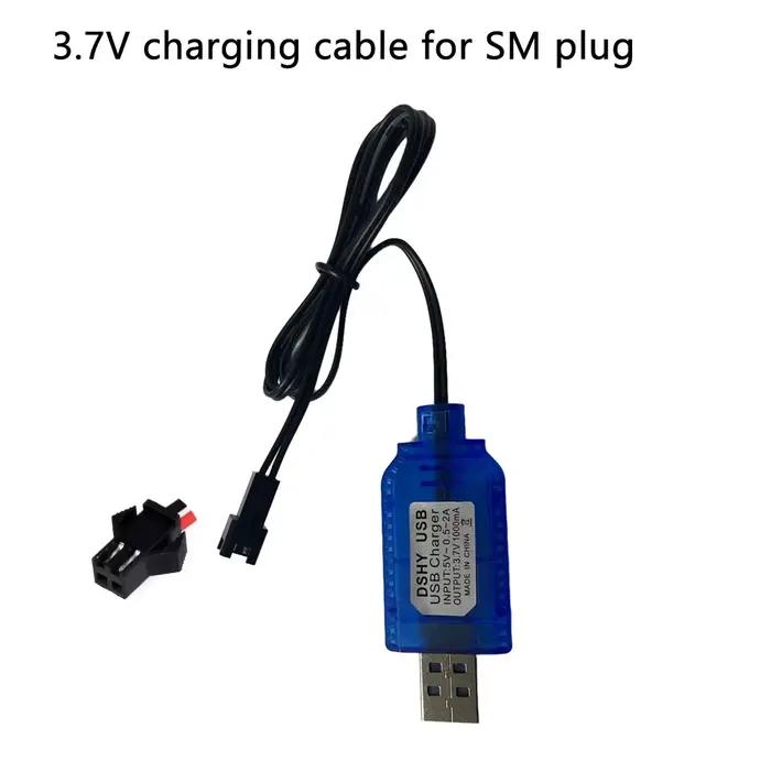 Câble de chargement USB XH 2.54 prise/prise PH2.0 chargeur USB avec voyant lumineux avec protection
