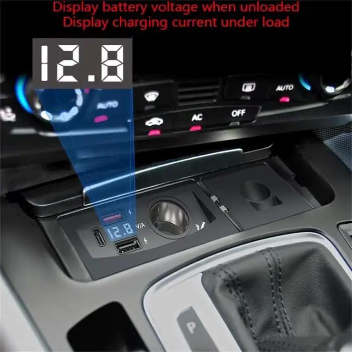 Chargeur de voiture USB à charge rapide