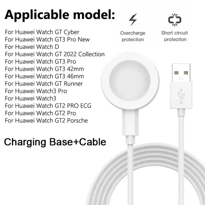 Station de charge magnétique pour Huawei Watch 5 4 3 GT5 GT4 GT3 GT2 PRO élégante pour charge rapide sans fil occasions quotidiennes et cadeaux