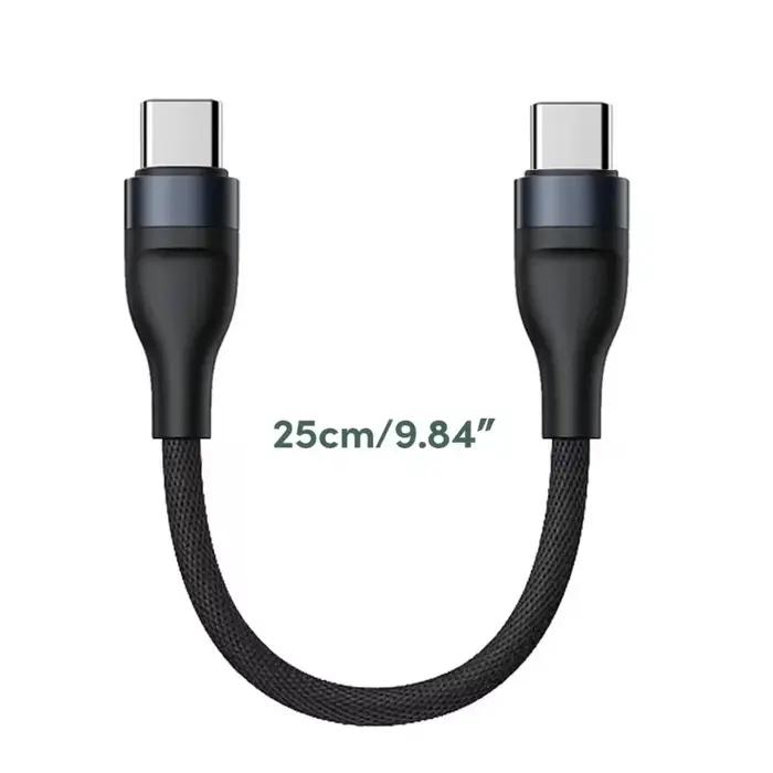 Câble USB Type-C PD 65W pour recharge rapide et transfert de données