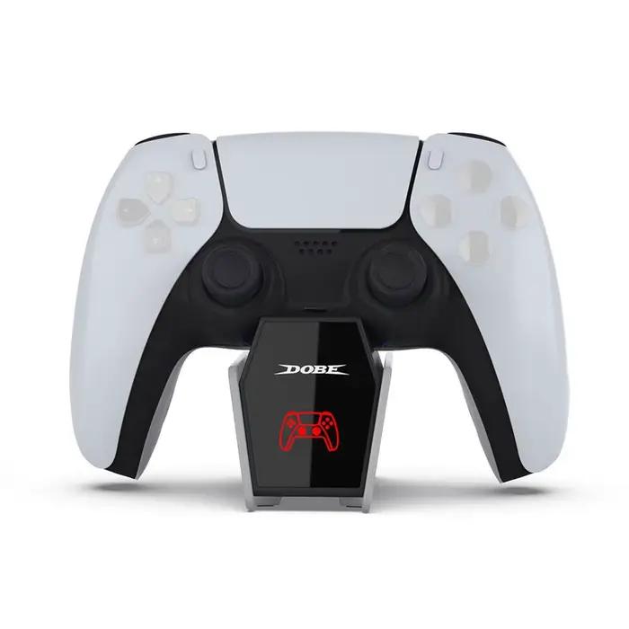 Station de charge unique intelligente pour manette PS5 et PS5 Elite avec chargeur de contrôleur de lumière LED