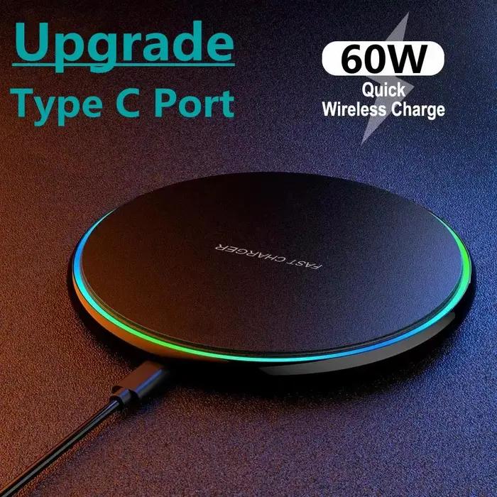 Station de charge sans fil rapide à Induction 60W