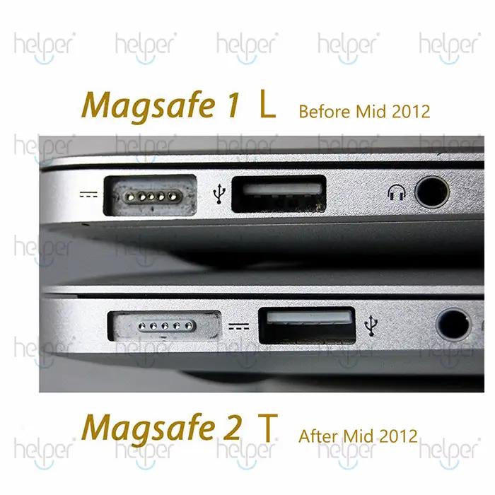 Helpers lab Chargeur de Voiture pour Macbook 45W 60W 85W Mag safe L T Retina