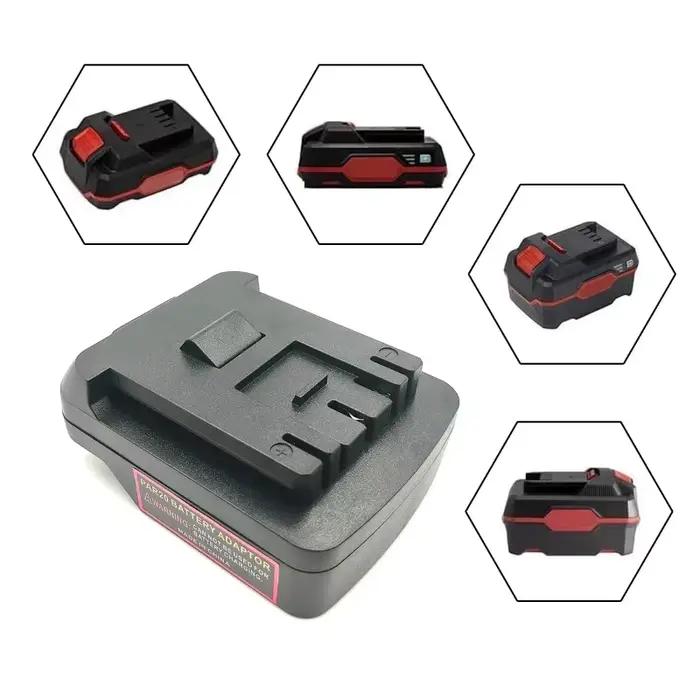 Adaptateur de batterie pour outils électriques Parkside 20V Lithium