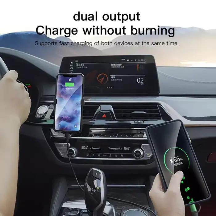 Mini chargeur de voiture 100W