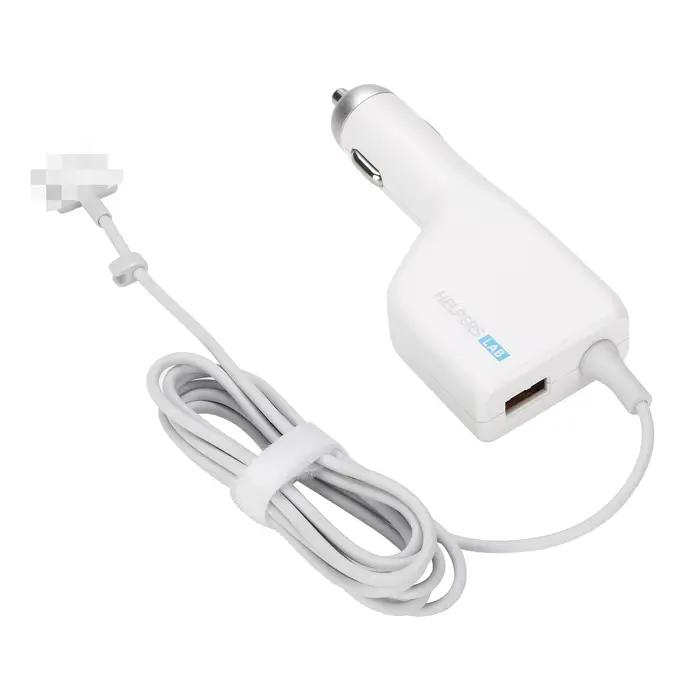 Helpers lab Chargeur de Voiture pour Macbook 45W 60W 85W Mag safe L T Retina