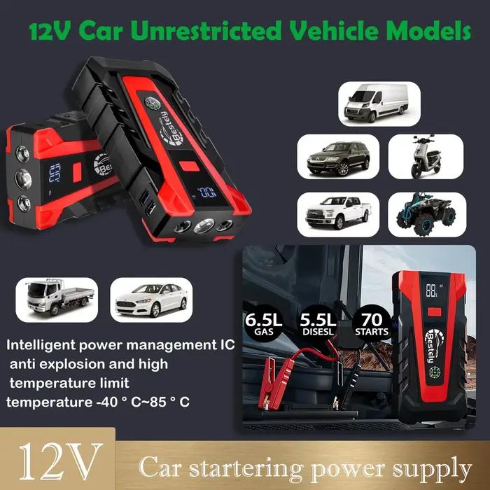 Démarreur de batterie portable 12V 3000A pour voiture