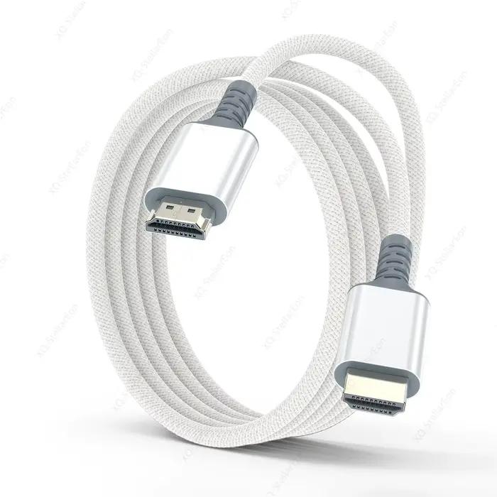 Câble blanc 8K hdmi 2.1