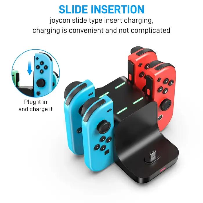 Station de charge 6 en 1 pour Switch