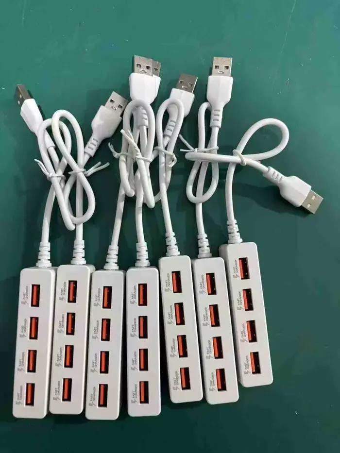 USB 2.0 4 Ports prise multiprise chargeur câbles d'extension USB Hub multi-ports