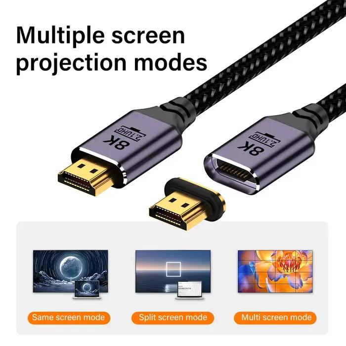  Adaptateur magnétique HDMI 2.1