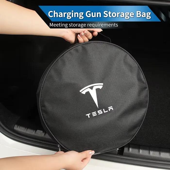 Sac de rangement étanche pour câble de charge de voiture