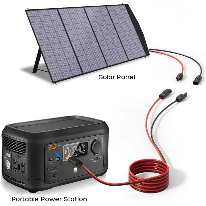 Câble adaptateur panneau solaire 6m 3m 12AWG vers XT60 pour générateur