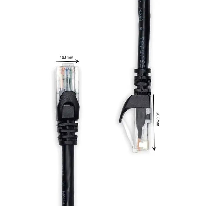 Câble Ethernet mince Cat6 5M/10M/20M/30M 10Gbps UTP RJ45 Lan cordon de raccordement pour routeur Modem PS5 Xbox-réseau haute vitesse