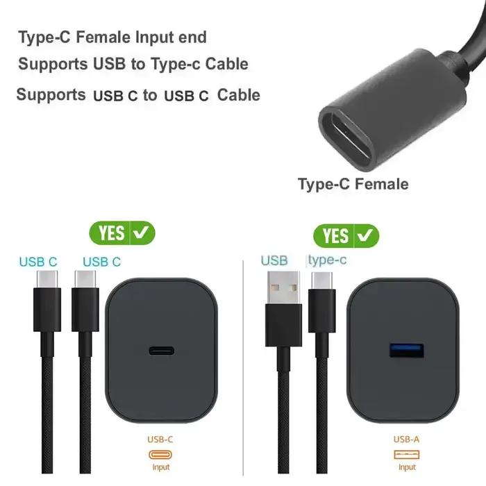 Adaptateur de câble de chargement USB type-c pour PSP