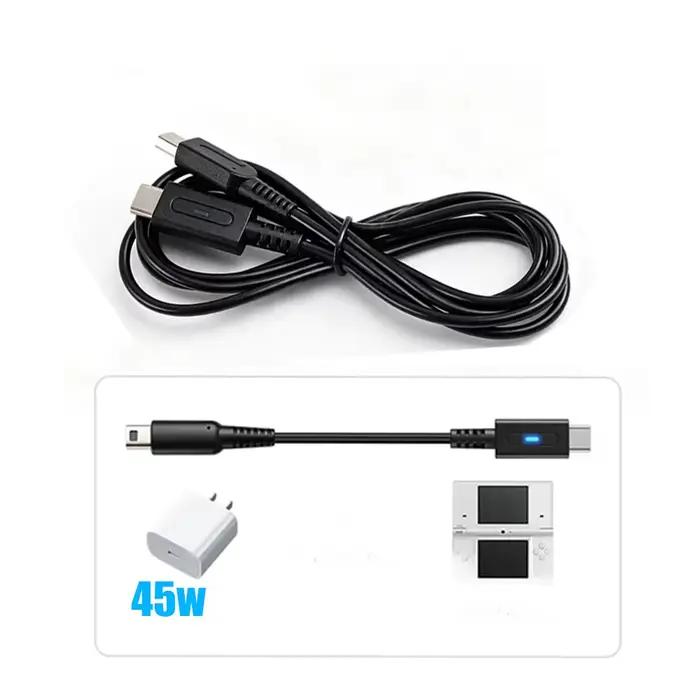 Câble USB-C PD de 1, 2 m pour 2DS