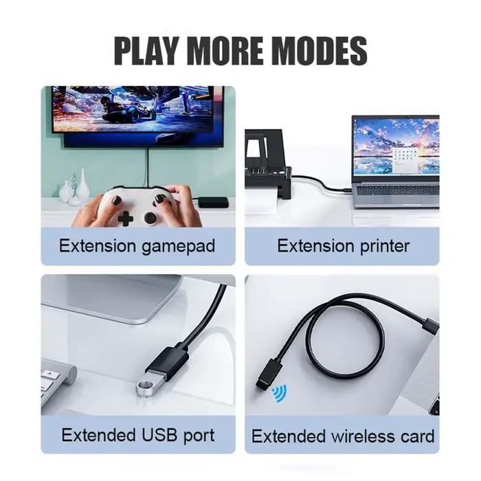 Câble d'extension USB3.0 mâle vers femelle, câble de transfert de données 5 Gbps pour ordinateur portable, PC, disque dur, TV, câble de données haute vitesse USB3.0