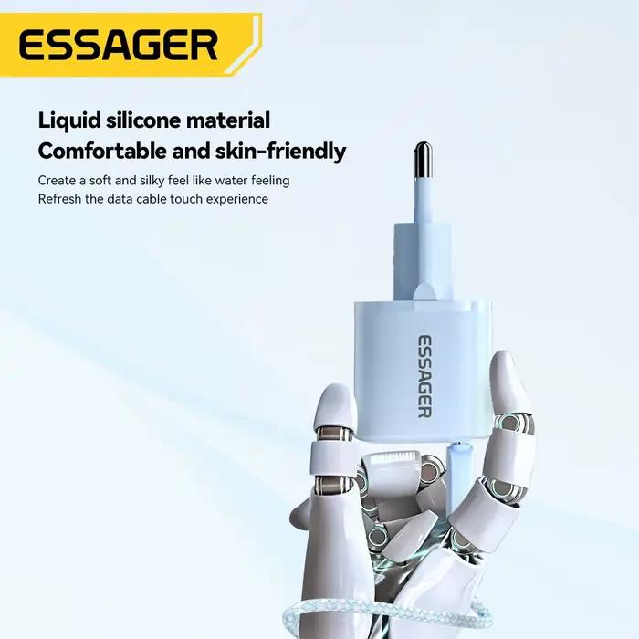 Chargeur rapide USB Type C 20W GaN pour iPhone 14 13 12 11 Pro Max Mini iPad Compatible voyages occasions spéciales