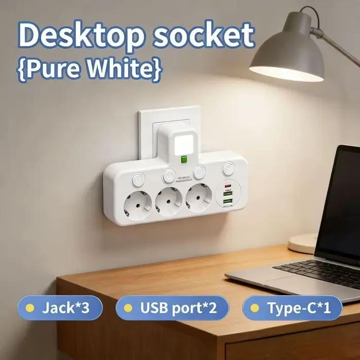 Chargeur mural avec ou sans port USB Type-C