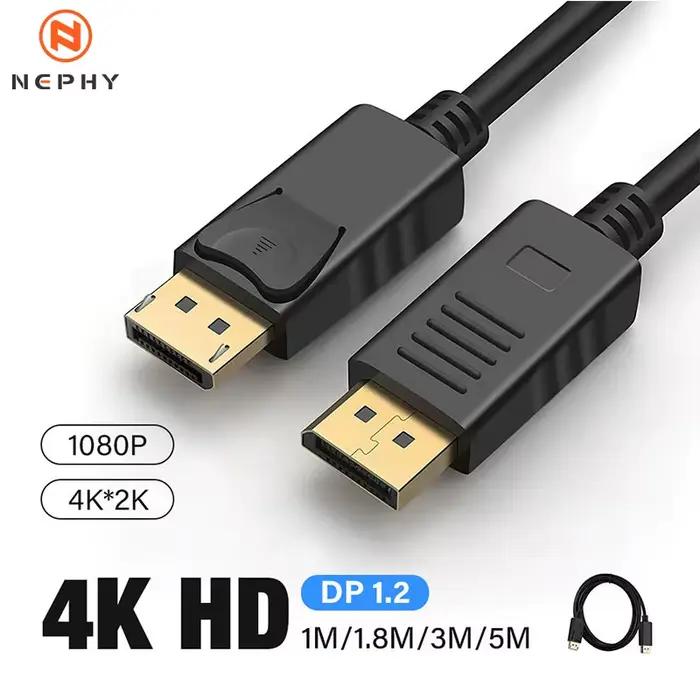 Câble DisplayPort 1.2 4K HD 144Hz 21.6Gbps
