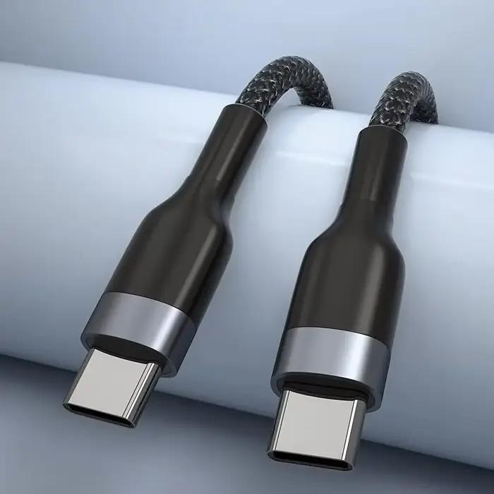 Câble USB Type-C PD 65W pour recharge rapide et transfert de données