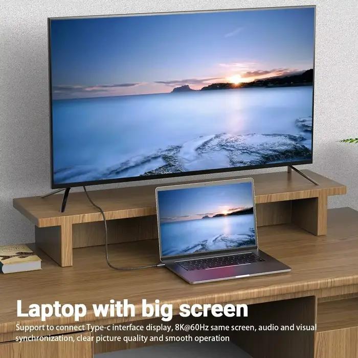 Câble tressé de données rapide USB C vers USB C charge rapide 240W transfert vidéo 8K vitesse 40Gbps pour iPhone Macbook occasions spéciales