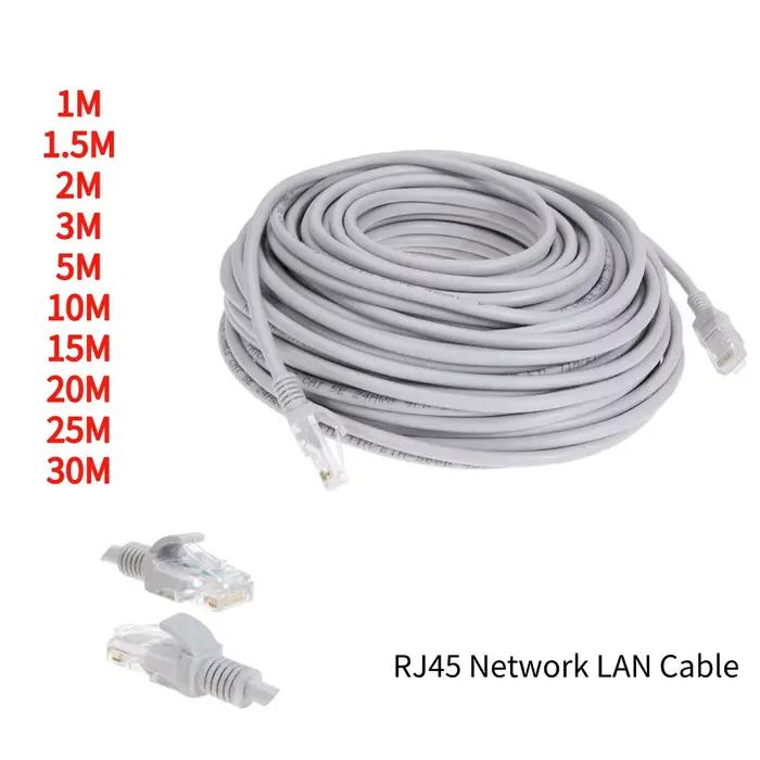 Câble Ethernet RJ45 haute vitesse 1m 100M pour connexion réseau rapide et stable pour routeur et ordinateur occasions spéciales