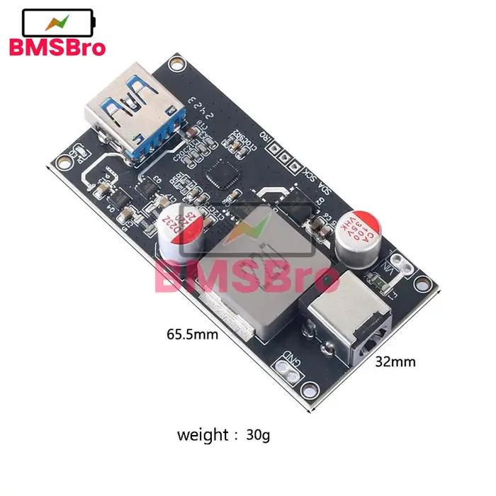 Carte de charge rapide Type-C 140W PD3.1 QC5 QC4+ QC3+ QC2.0 AFC FCP SCP SFCP Super Vooc avec protection contre les surtensions et les sous-tensions
