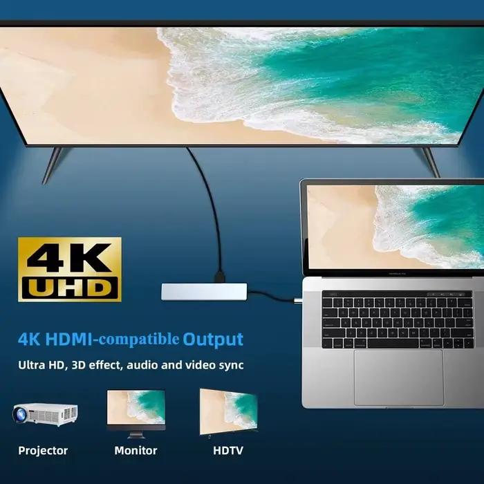 USB 3.0 Type C HUB USB C Station d'accueil vers HDMI 4K 30HZ