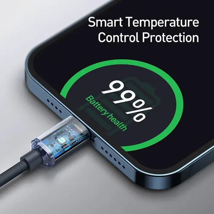 Câble de chargement rapide Baseus USB Type C PD 20W pour iPhone 14 13 12 Pro X 8 en tresse robuste et certifié pour charge rapide occasions quotidiennes et cadeaux