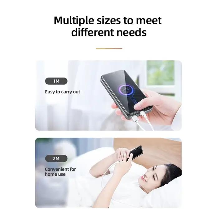 Pour XIAOMI Original 120W USB câble de chargement Turbo rapide mi 15 Pro 14 13 12 11 6A 67W