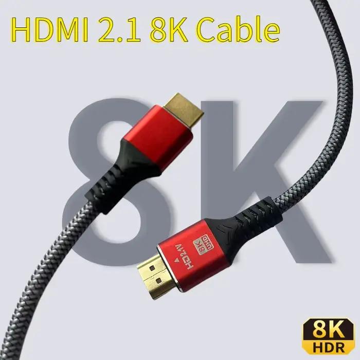 Câble HDTV 0.5M 1M 1.5M 2M 8K pour Xiaomi TV Box PS5
