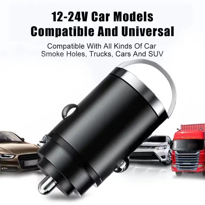 100W USB chargeur de voiture briquet Charge rapide USB Type C adaptateur
