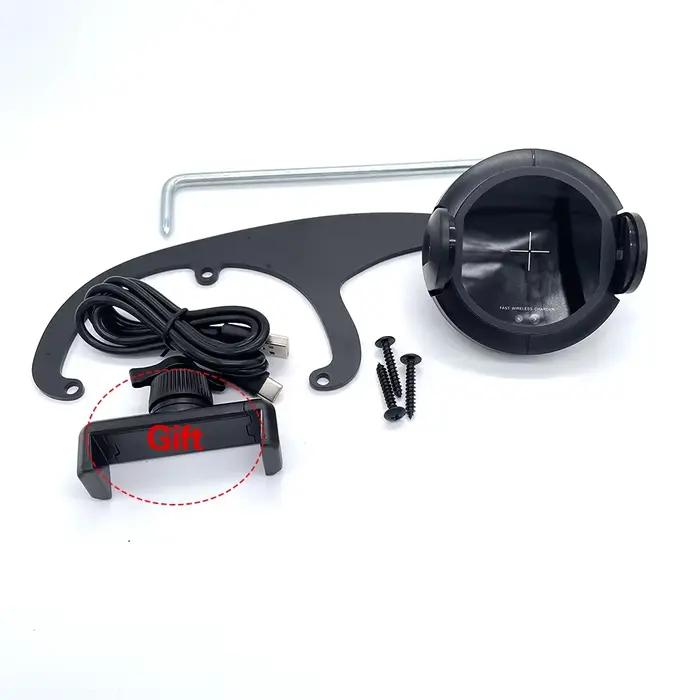 Support de téléphone de charge sans fil pour BMW MINI Cooper R55 R56 R58 R59 R60 R61