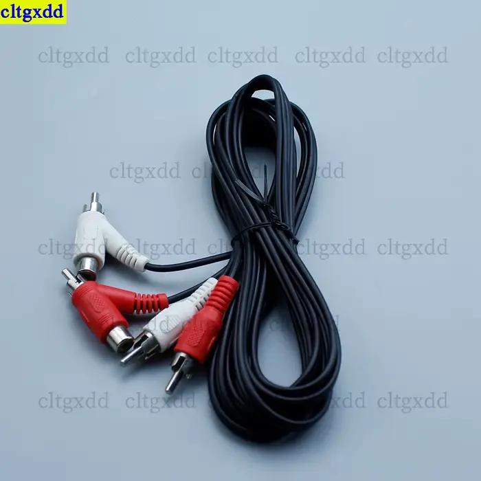 Cltgxdd-Câble Audio Antenne Mâle Vers Femelle 2RCA