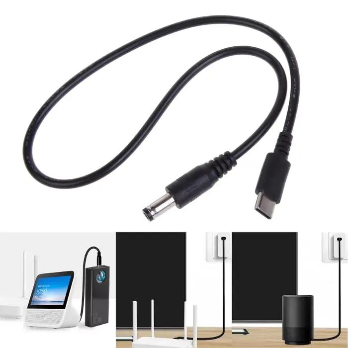 Câble adaptateur convertisseur d'alimentation USB-C Type-C vers 5