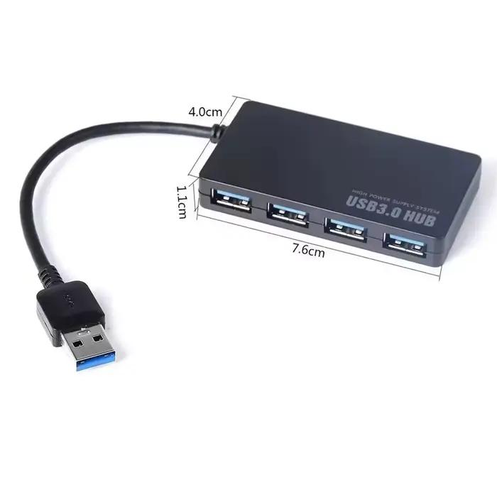 Hub USB 2.0 à 4 ports pour connectivité rapide et simple pour bureau et laptop usage quotidien et cadeau professionnel