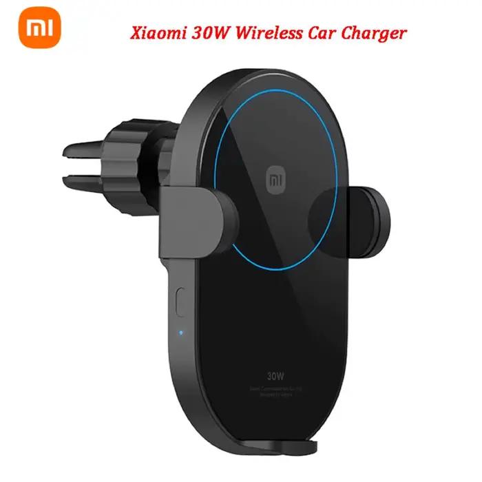 Chargeur de voiture sans fil 30W Max Xiaomi pour smartphones compatibles 6000 modèles universels occasions quotidiennes longs voyages offrir à des amis ou collègues