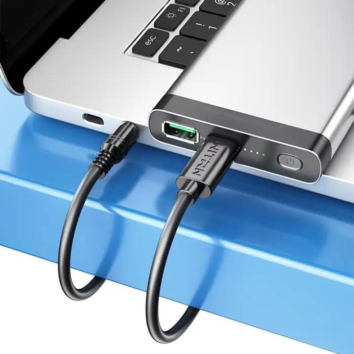 Câble d'alimentation USB C Type C PD à 9V 12V 15V 20V 5.5x2.5mm
