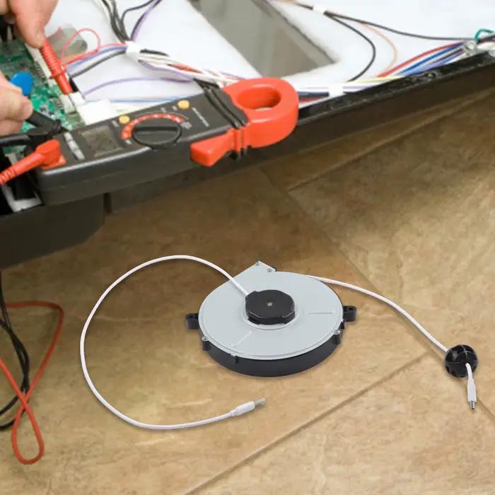Bobine d'alimentation rétractable automatique, 1 pièce, bobine de câble de données, câble de chargement, bobine de cordon d'alimentation, couvercle de protection