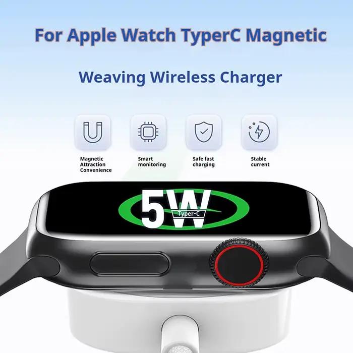 Chargeur magnétique sans fil pour Apple Watch série 9 8 7 2