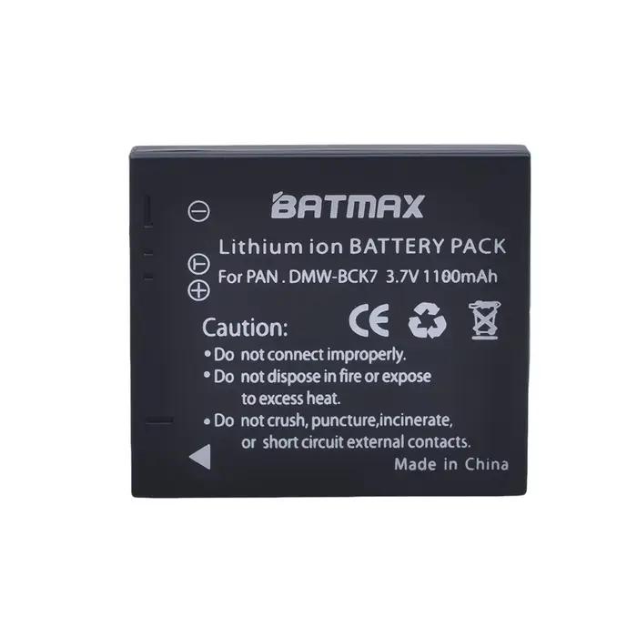 BCK7 BCK7 NCA-YN101G Batterie + Chargeur pour Panasonic Lumix DMC-FP7 DMC-FS16 DMC-FS18 DMC-FS22 DMC-FS28 FS35 DMC-FS37