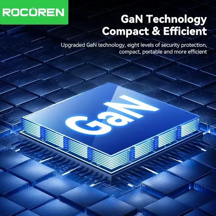 Rocoren 480W USB C chargeur 10 Ports Type C Station de charge plusieurs appareils Gan