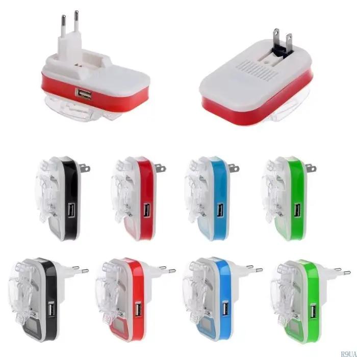 R9UA Universal Battery Eu / US Prig Adaptateur pour les téléphones portables pour recharge des batteries