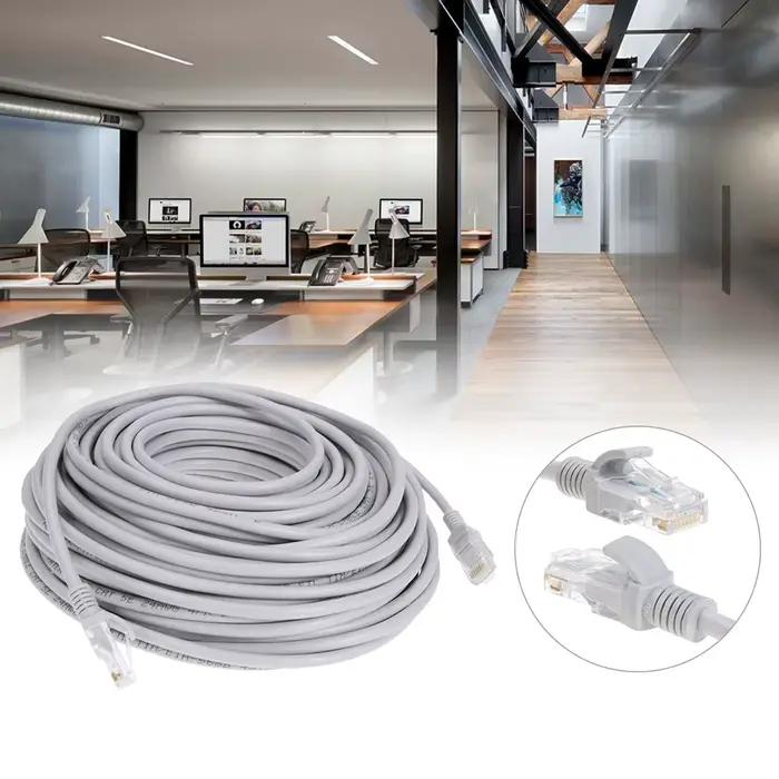 Câble Ethernet RJ45 haute vitesse 1m 100M pour connexion réseau rapide et stable pour routeur et ordinateur occasions spéciales