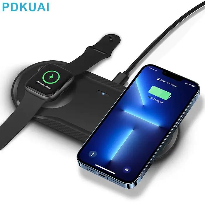 Chargeur sans fil 2 en 1 Touriste pour iPhone