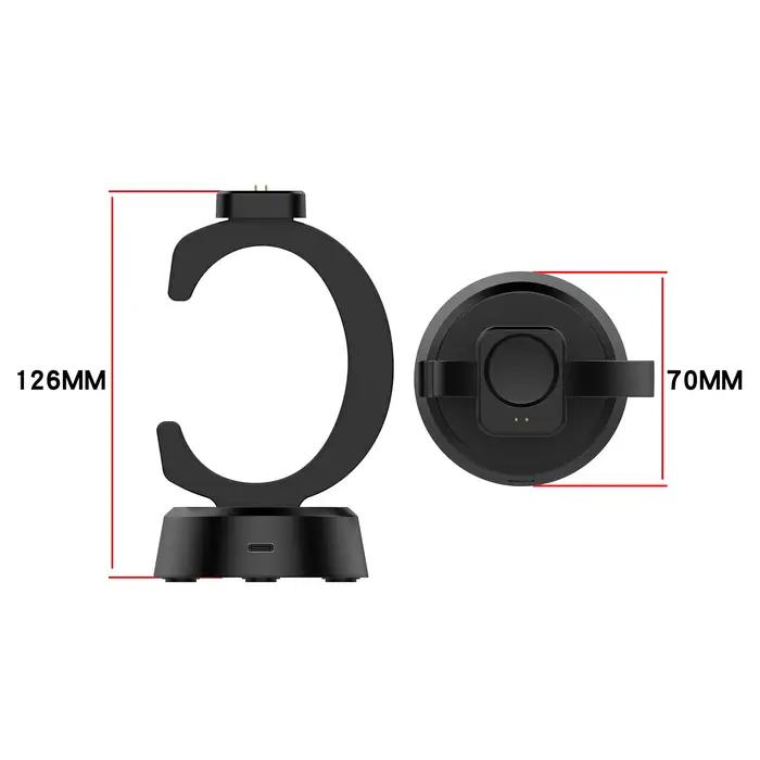 Chargeur de support pour montre intelligente Amazfit T-Rex 3/T-Rex 3 Pro/Balance 2/ Helio Strap