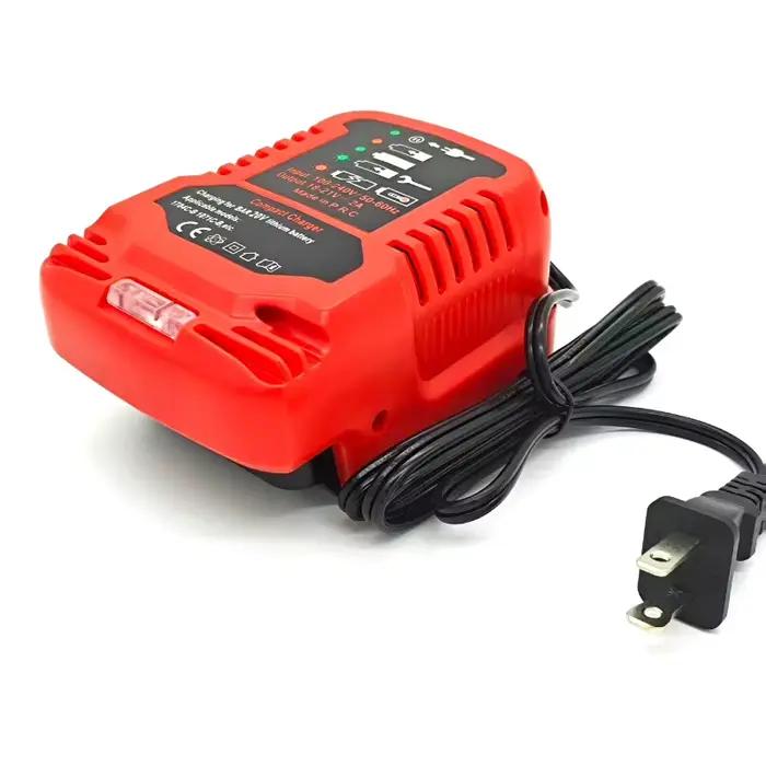 Chargeur de batterie portable rapide pour batteries Bauer 20V Lithium outil électrique accessoire de bricolage recharge rapide protection sécurité led indiquateur portable occasionnels artisans